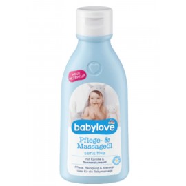 babylove Care & Massage Oil Sensitive 250 ml / 8.4 fl oz
