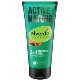 Alverde Active Nature 3in1 Shower Gel 200 ml / 6.8 fl oz