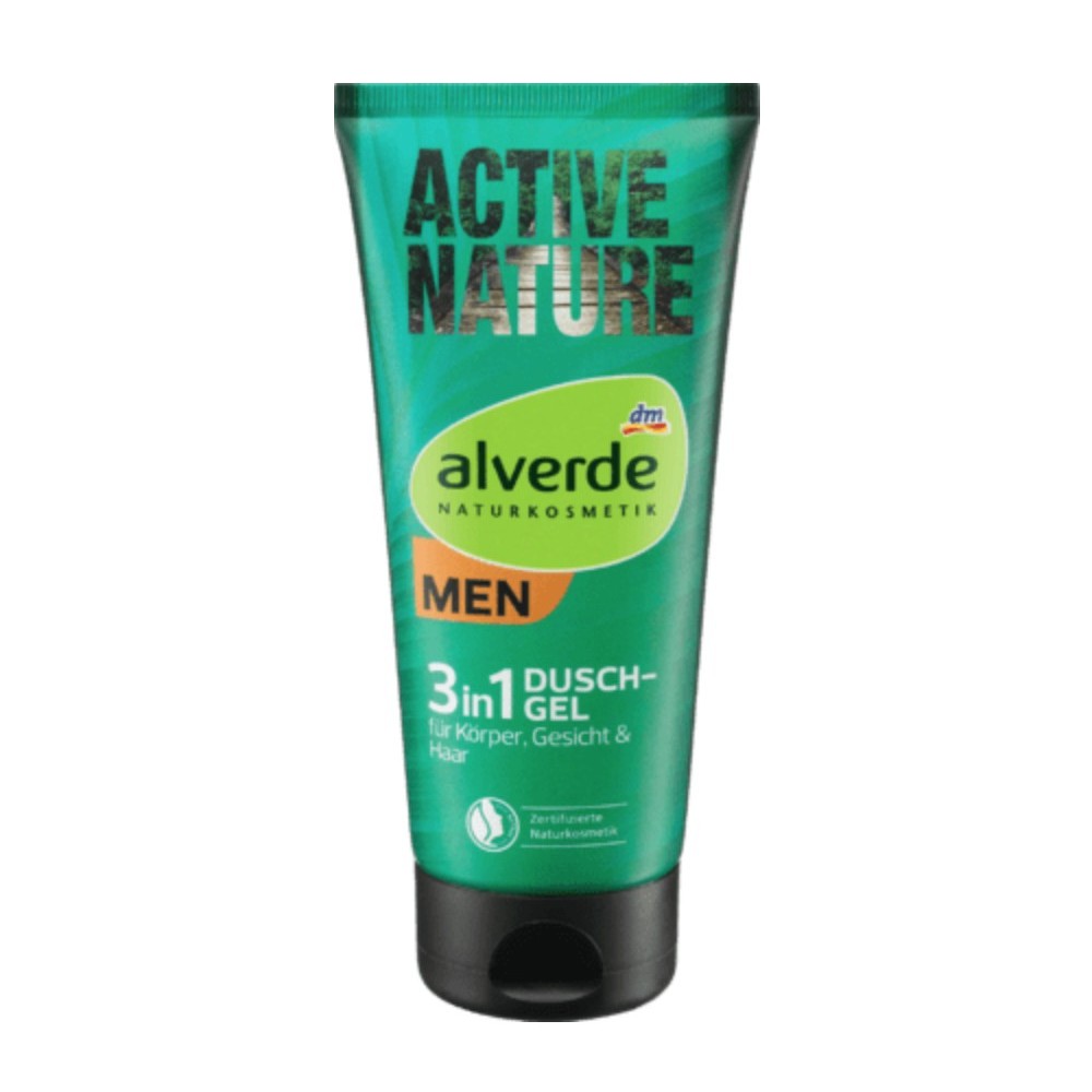 Alverde Active Nature 3in1 Shower Gel 200 ml / 6.8 fl oz