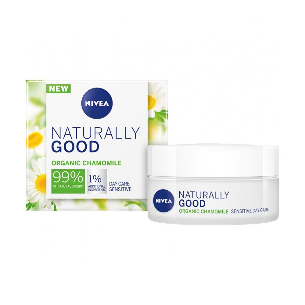 Nivea Naturally Good Sensitive Day Cream 50 ml / 1.7 fl oz