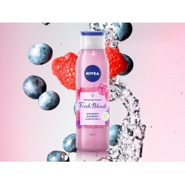 Nivea Fresh Smoothies Raspberry Shower Cream 300 ml / 10 fl oz