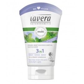 Lavera 3in1 Wash, Scrub and Mask 125 ml / 4.2 fl oz