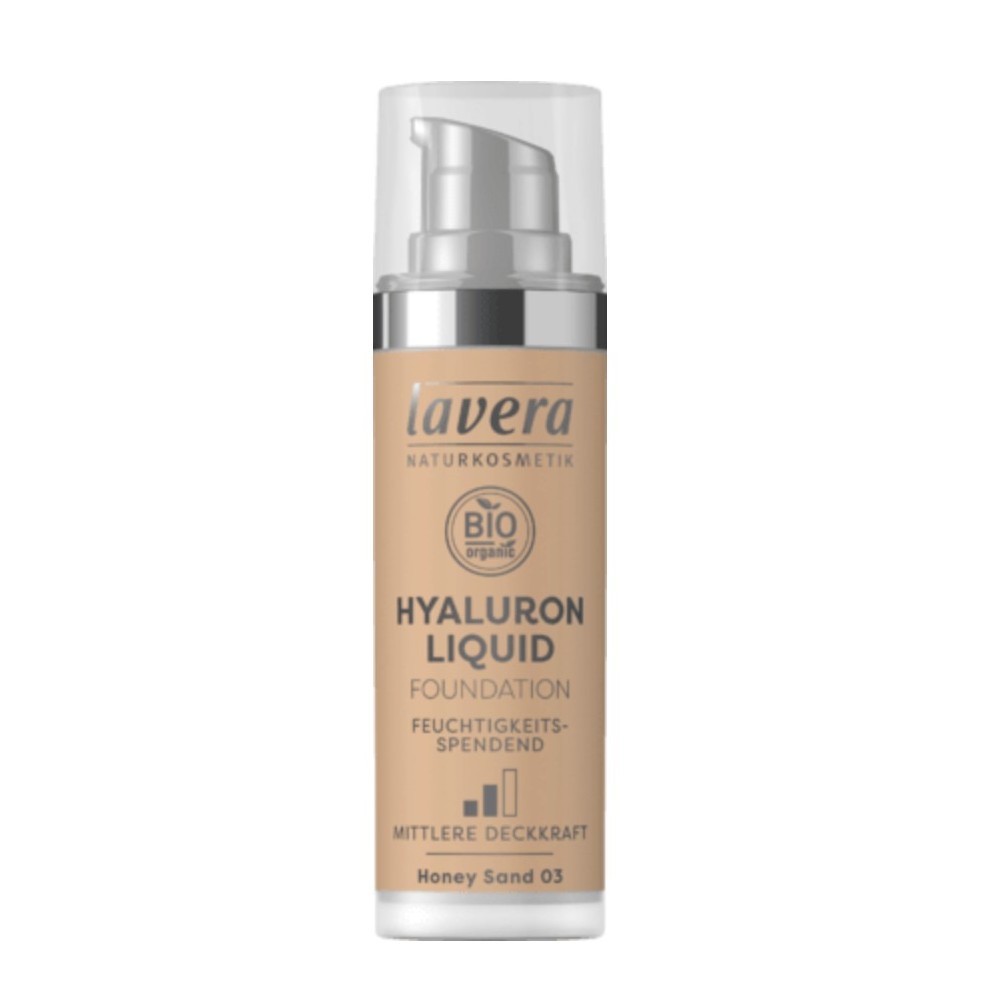 Lavera Hyaluron Liquid Foundation - Honey Sand 03 30 ml / 1.0 fl oz