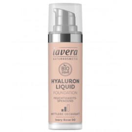 Lavera Hyaluron Liquid Foundation - Ivory Rose 00 30 ml / 1.0 fl oz
