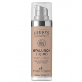 Lavera Hyaluron Liquid Foundation - Honey Beige 04 30 ml / 1.0 fl oz