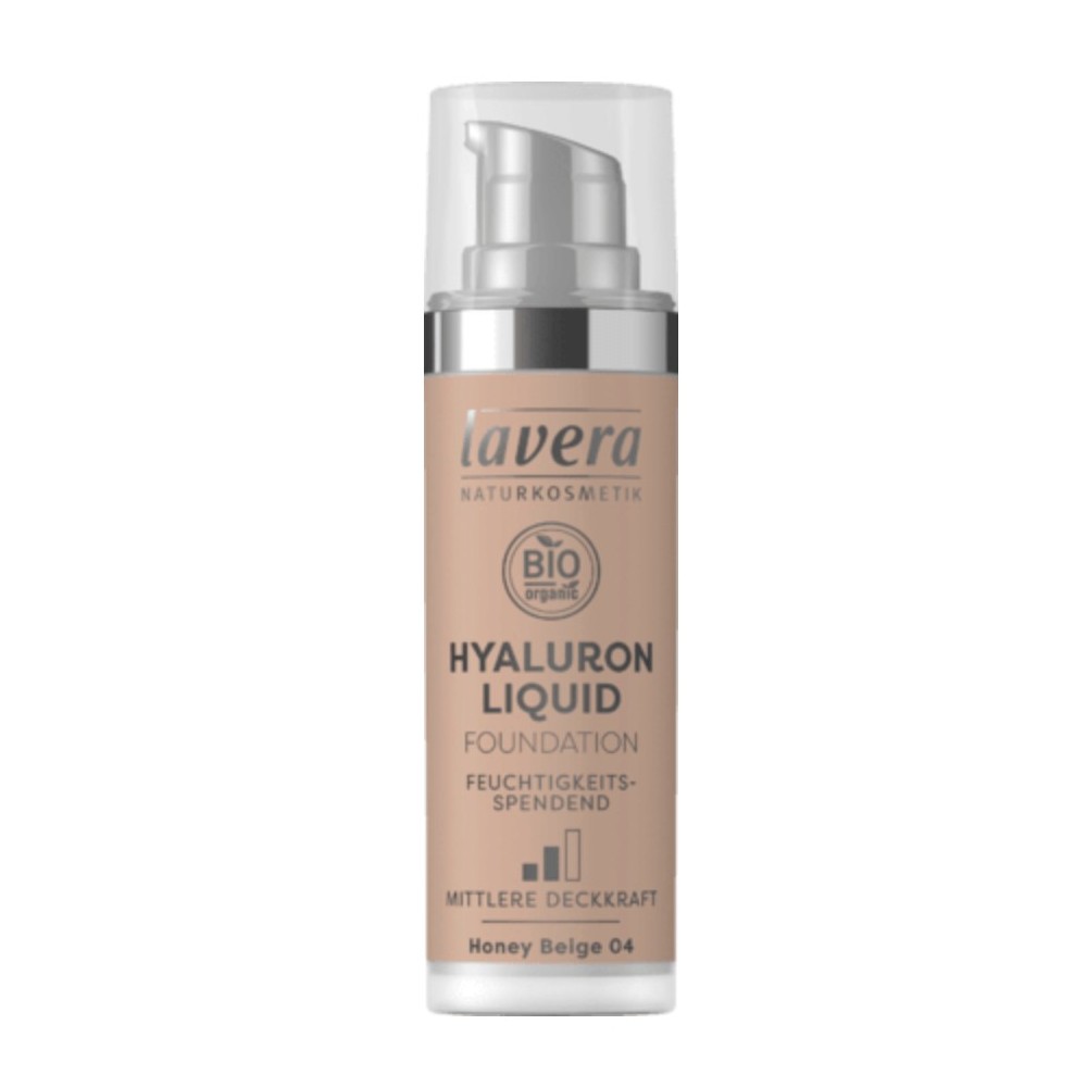 Lavera Hyaluron Liquid Foundation - Honey Beige 04 30 ml / 1.0 fl oz