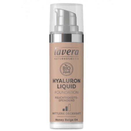 Lavera Hyaluron Liquid Foundation - Honey Beige 04 30 ml / 1.0 fl oz