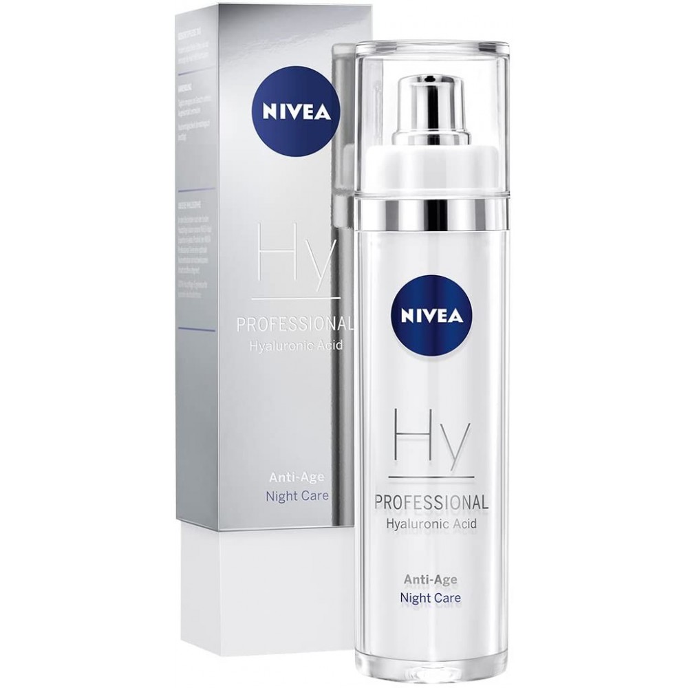 Nivea Professional Hyaluronic Acid Anti-Age Night Care 50 ml / 1.7 fl oz