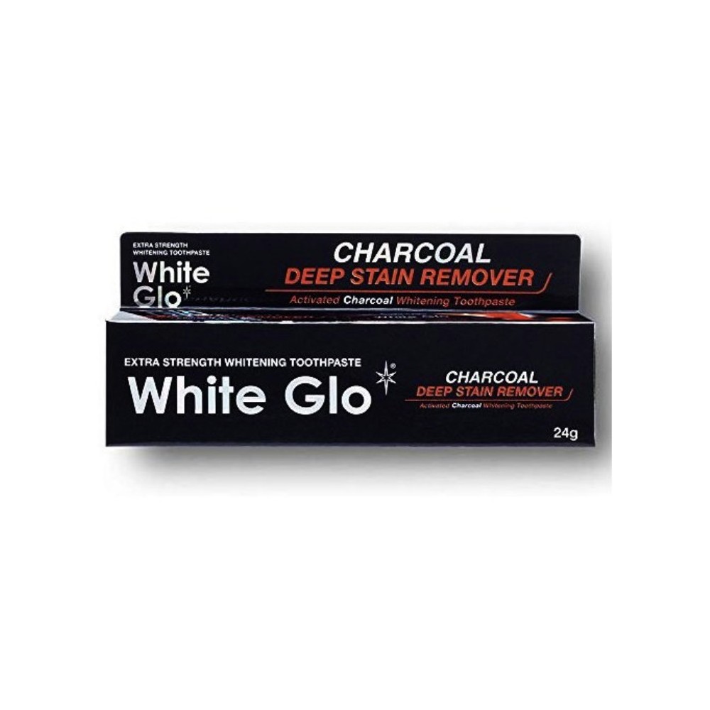 White Glo Charcoal Deep Stain Remover Whitening Toothpaste 24 g / 19 ml / 0.63 fl oz