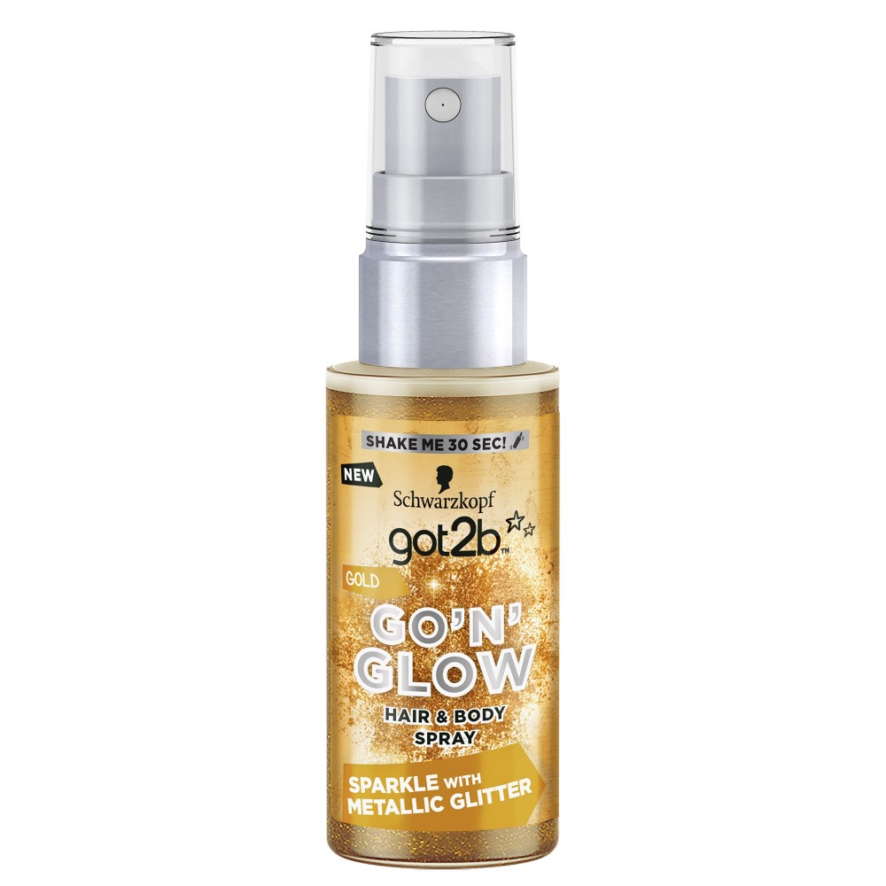Schwarzkopf got2b Go'N'Glow Gold Hair & Body Spray 50 ml / 1.7 fl oz