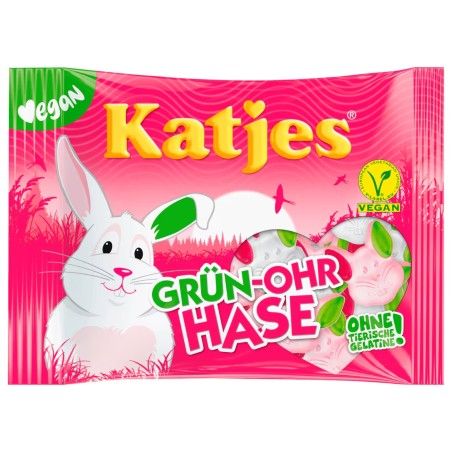 Katjes Green-ear Rabbit 175 g / 6.13 oz