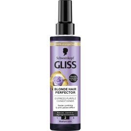 Schwarzkopf GLISS Blonde Hair Perfector Express Purple Conditioner 200 ml / 6.8 fl oz