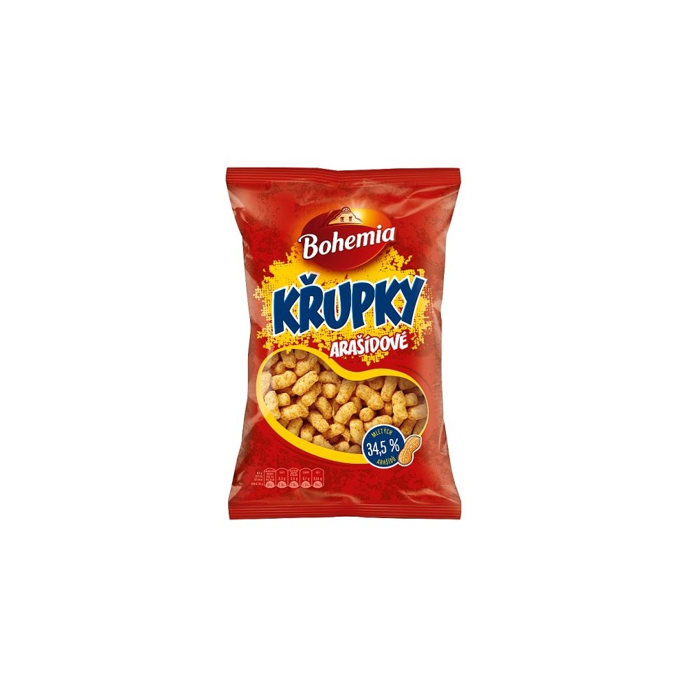 Bohemia Arasidove Krupky / Peanut Puffs 200 g / 6.8 oz