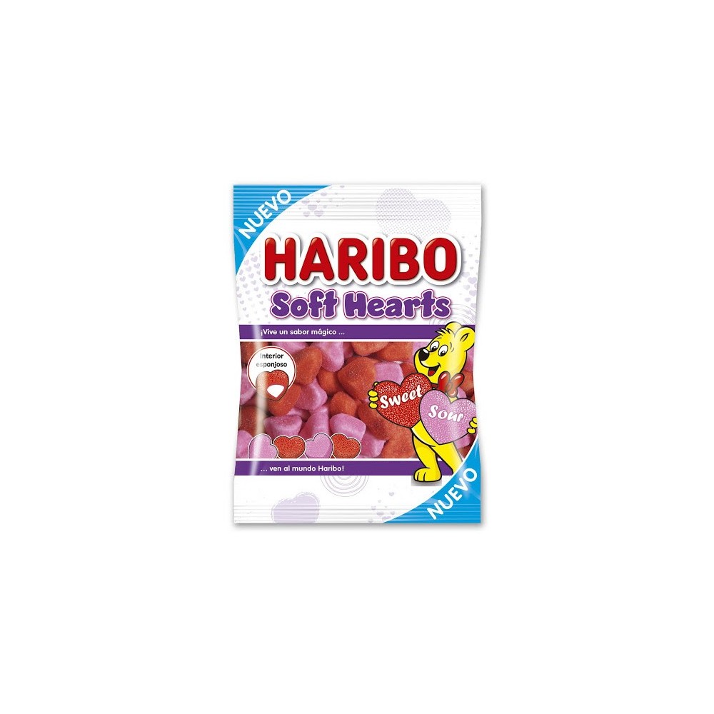 Haribo Soft Hearts 80 g / 2.7 oz