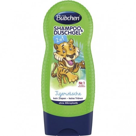 Bübchen Tiger Wash Shampoo & Shower Gel 230 ml / 7.7 fl oz