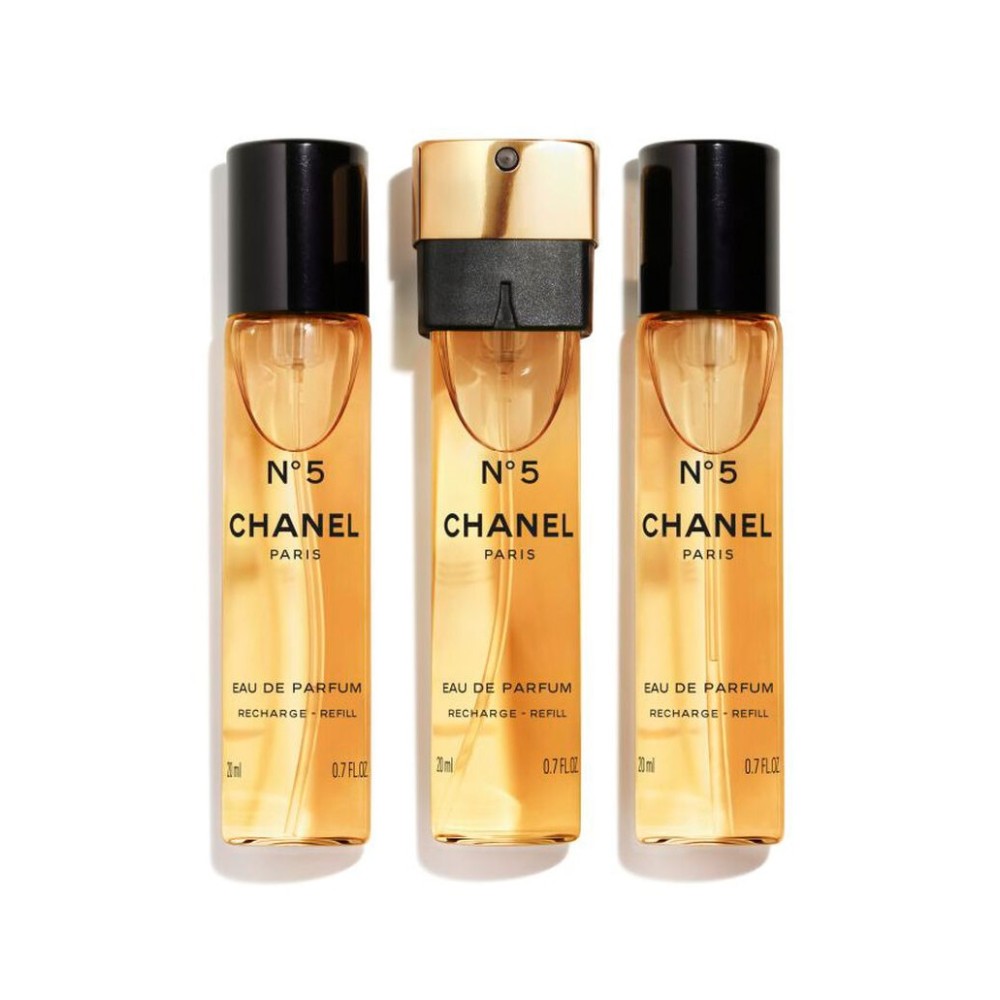 Chanel N°5 Eau De Parfum 3 x 20 ml / 0.7 fl oz Recharge - Refill