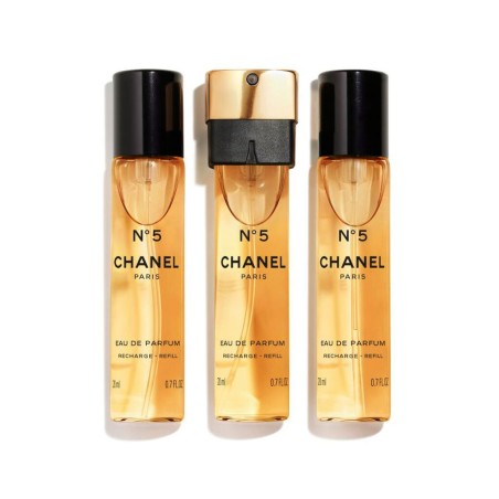 Chanel N°5 Eau De Parfum 3 x 20 ml / 0.7 fl oz Recharge - Refill