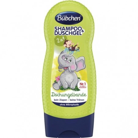 Bübchen Jungle Gang Shampoo & Shower Gel 230 ml / 7.7 fl oz