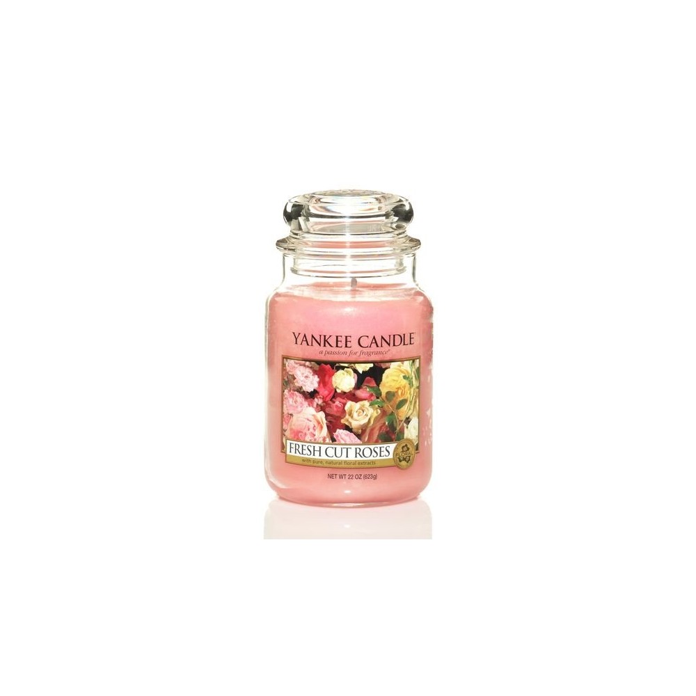 Yankee Candle Fresh Cut Roses scented candle 623 g