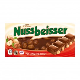 Chateau Nussbeisser Milk Chocolate with Whole Hazelnuts 100 g / 3.4 oz