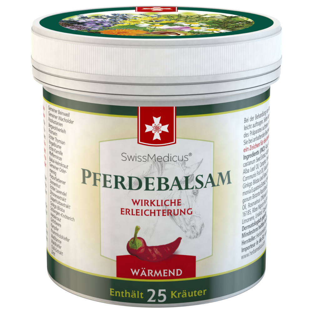 Swiss Medicus Pferdebalsam Warming 250 ml