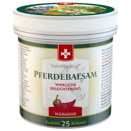 Swiss Medicus Pferdebalsam Warming 250 ml