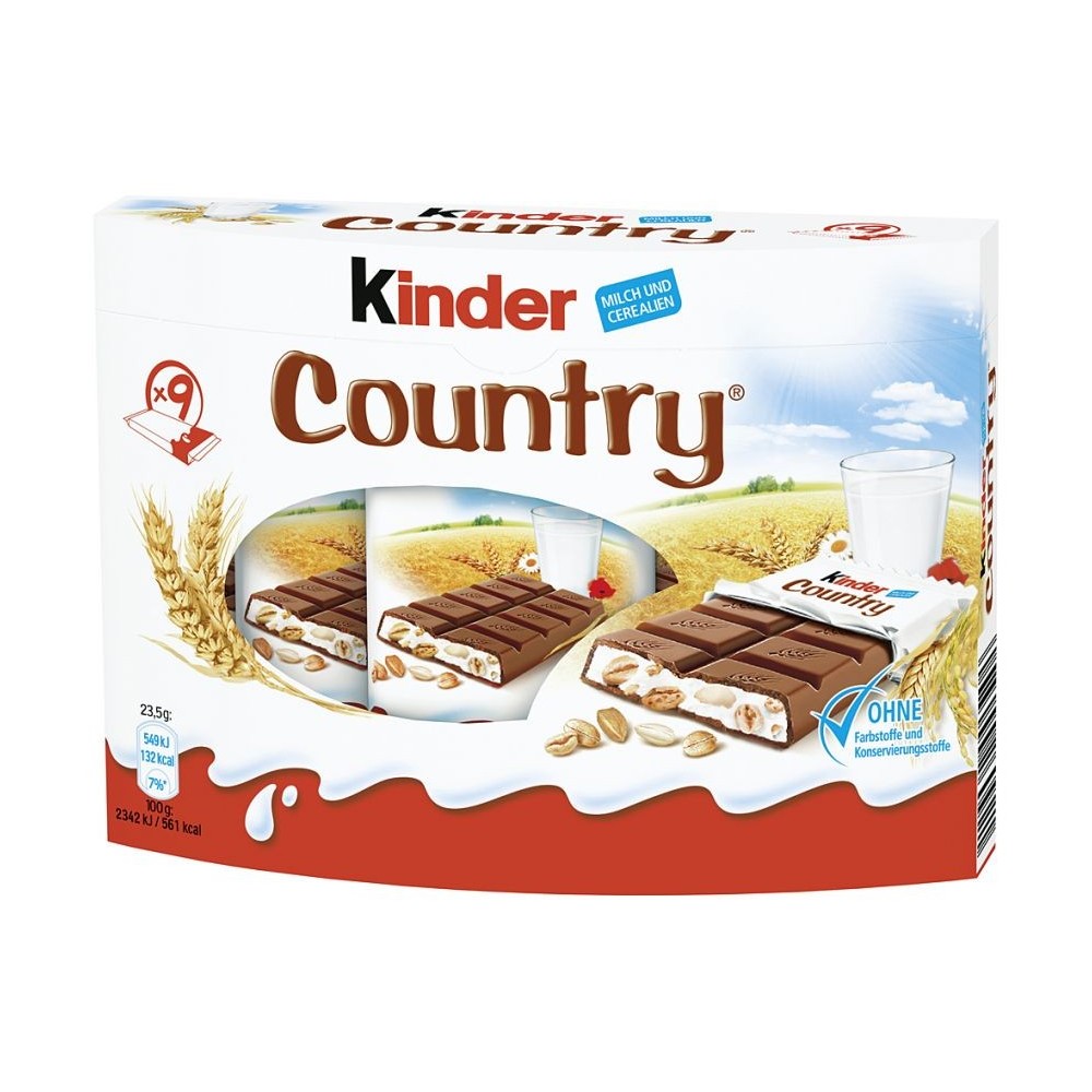 Kinder Country 9x 23,5 g