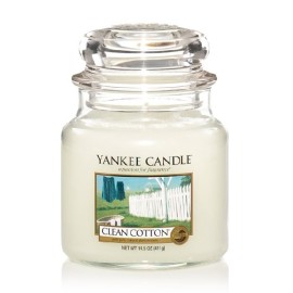 Yankee Candle Clean Cotton scented candle 411 g