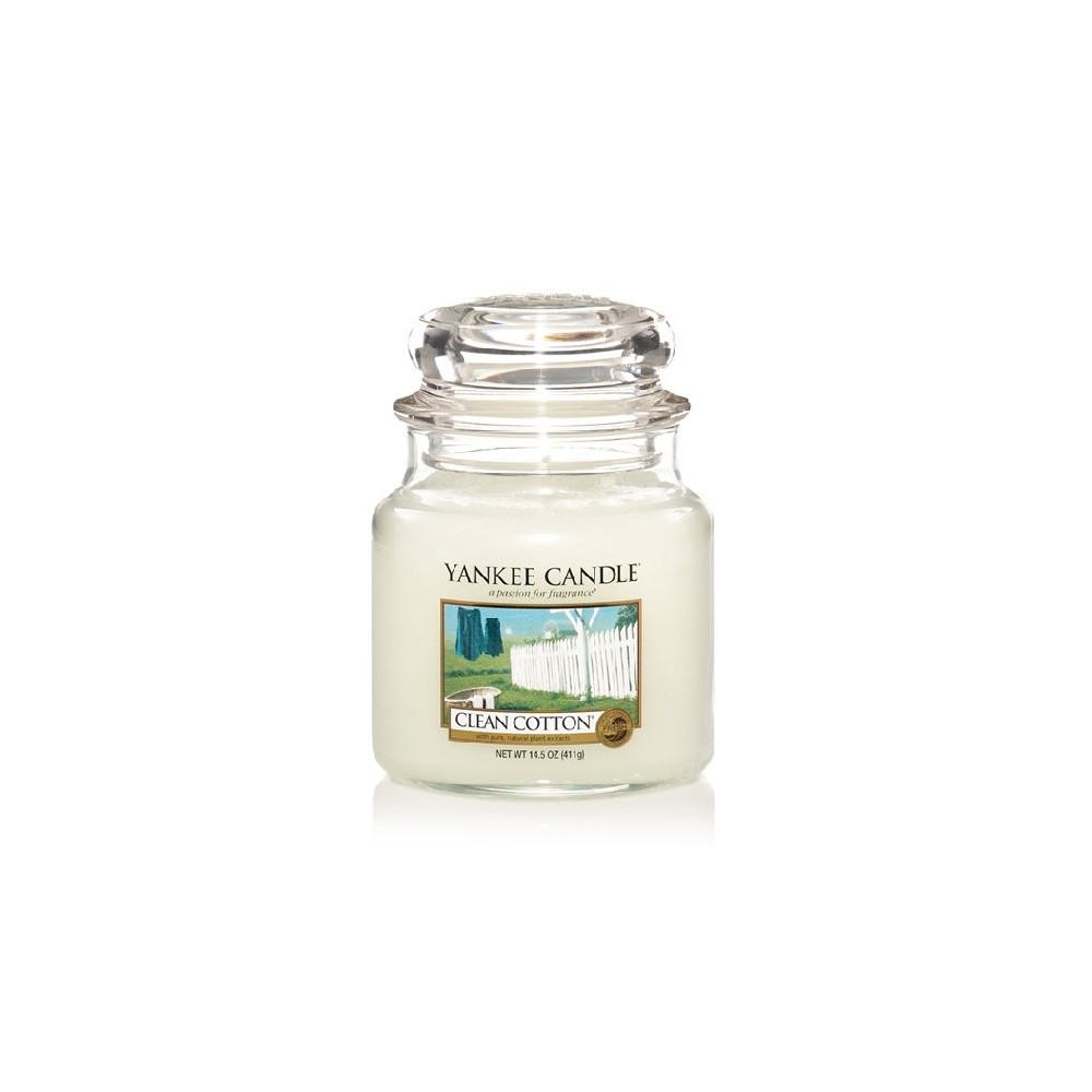Yankee Candle Clean Cotton scented candle 411 g