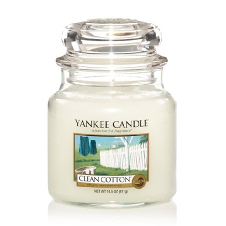 Yankee Candle Clean Cotton scented candle 411 g