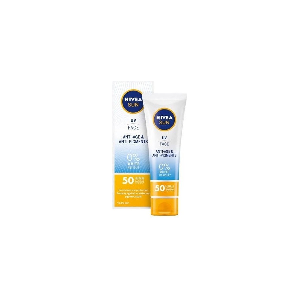Lucky begaan frequentie Nivea Sun UV Face Anti-Age & Anti-Pigments Sun Cream SPF 50 50 ml / 1.6 fl  oz