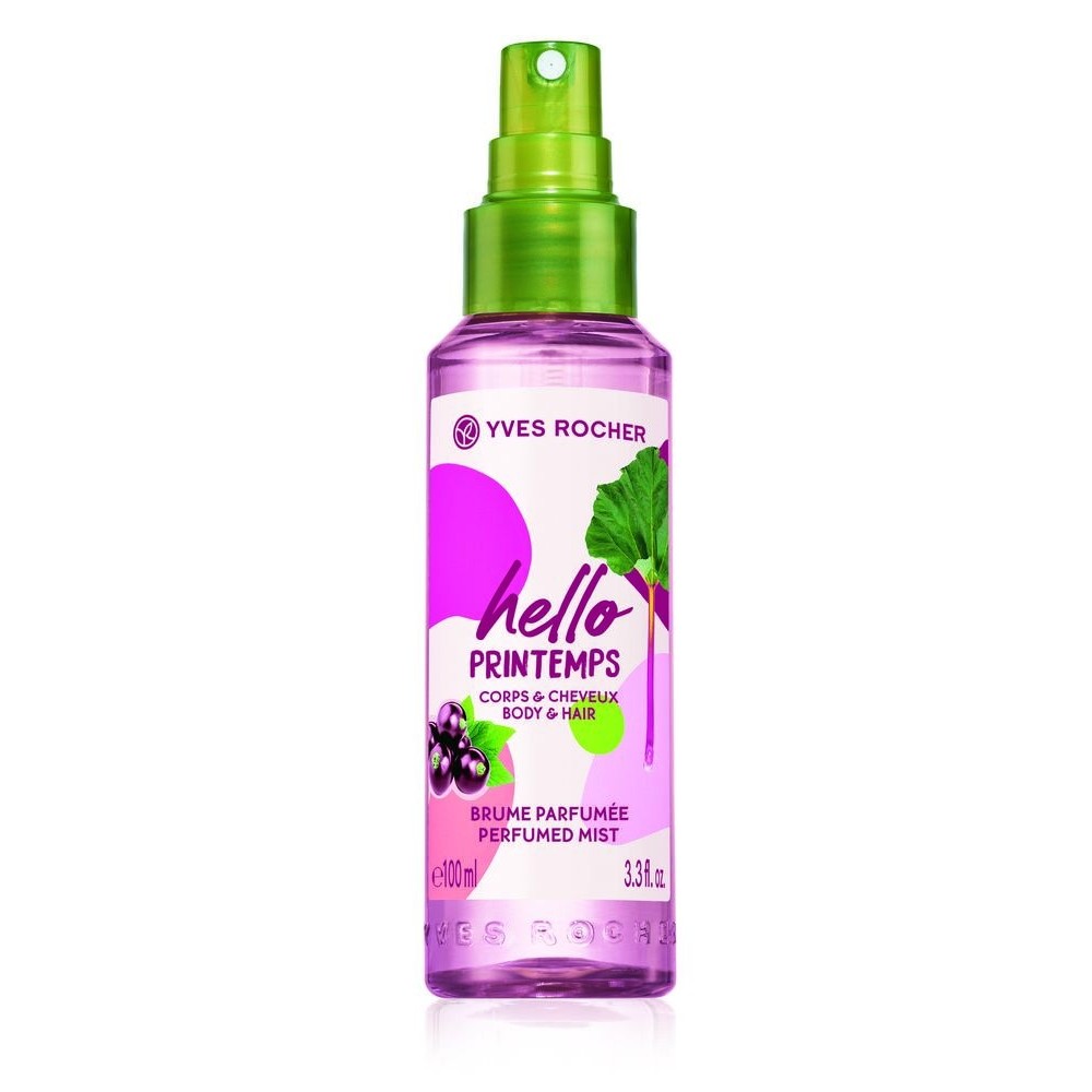 Yves Rocher Hello Printemps Body & Hair Perfumed Mist 100 ml / 3.3 fl oz