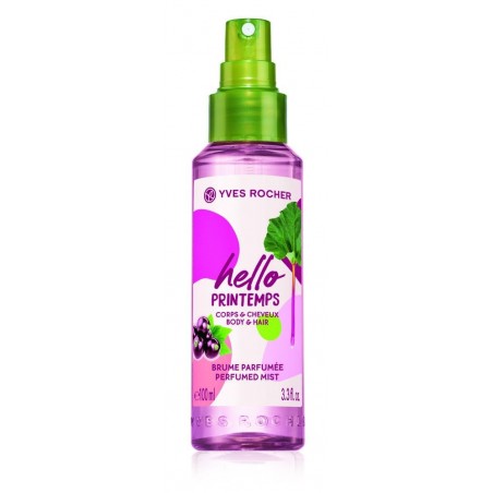 Yves Rocher Hello Printemps Body & Hair Perfumed Mist 100 ml / 3.3 fl oz