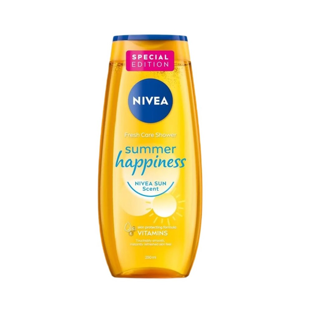 Nivea Summer Happiness Shower Gel 250 ml / 8.4 fl oz
