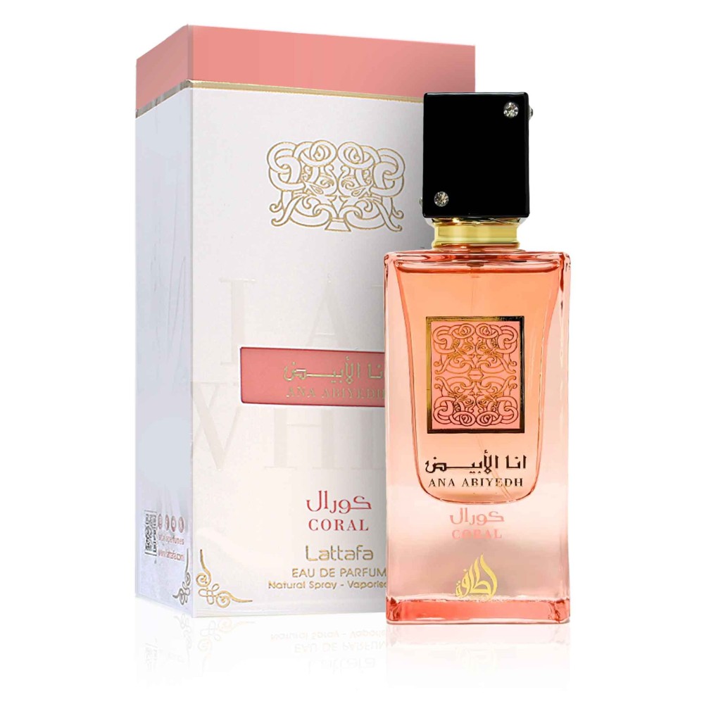 Lattafa Ana Abiyedh Coral Eau De Parfum 60 Ml