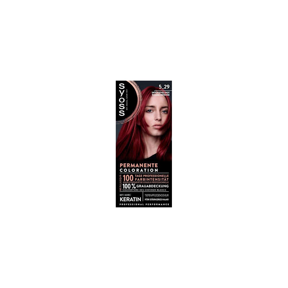 Syoss Hair Color 5_29 Intense Red