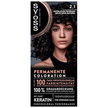 Syoss Hair Color 2_1 Natural Deep Brown