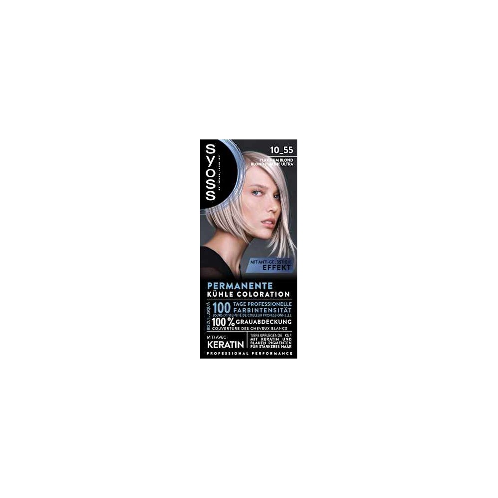 Syoss Hair Lightener 10_55 Platinum Blond