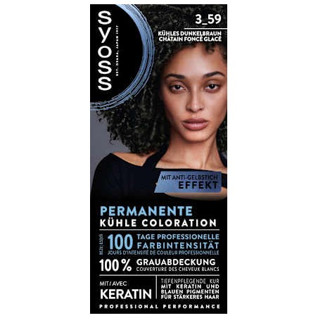 Syoss Hair Color 3_59 Cool Dark Brown