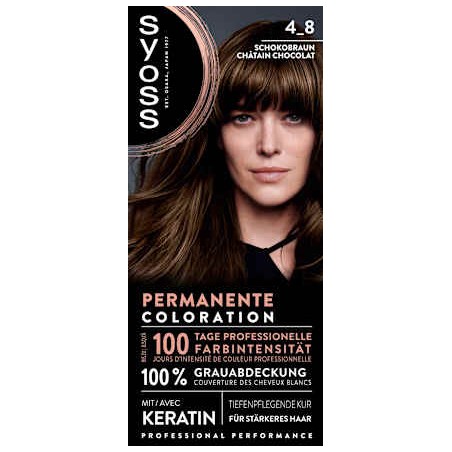 Syoss Hair Color 4_8 Chocolate Brown