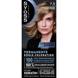 Syoss Hair Color 7_5 Medium Ash Blonde