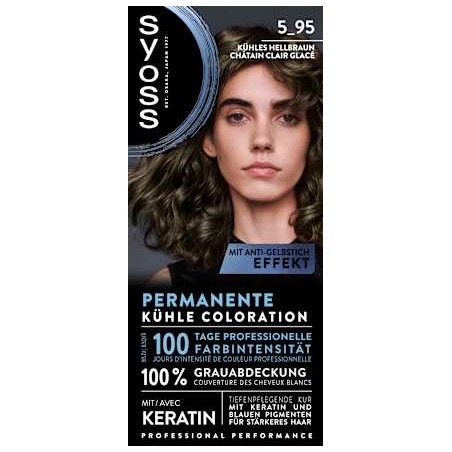 Syoss Hair Color 5-95 Cool Light Brown