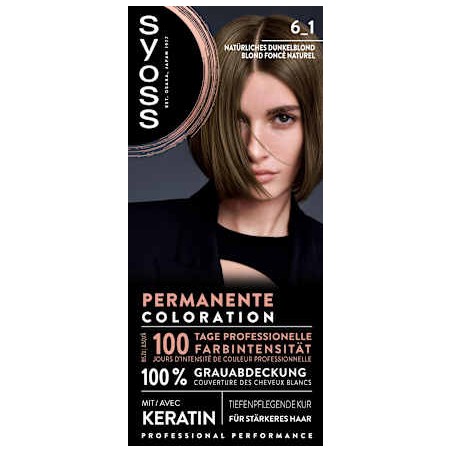 Syoss Hair Color 6_1 Natural Dark Blonde