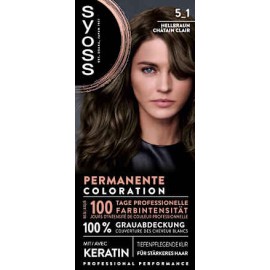 Syoss Hair Color 5_1 Light Brown
