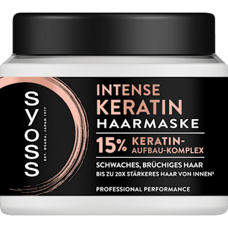 Syoss Hair Mask Intense Keratin 400 ml / 13.53 fl oz