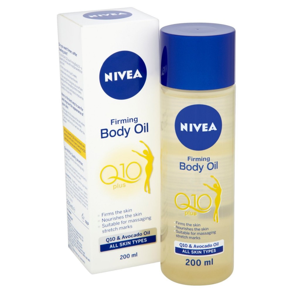 Nivea Q10 Plus Firming Body Oil 200 ml / 6.8 fl oz