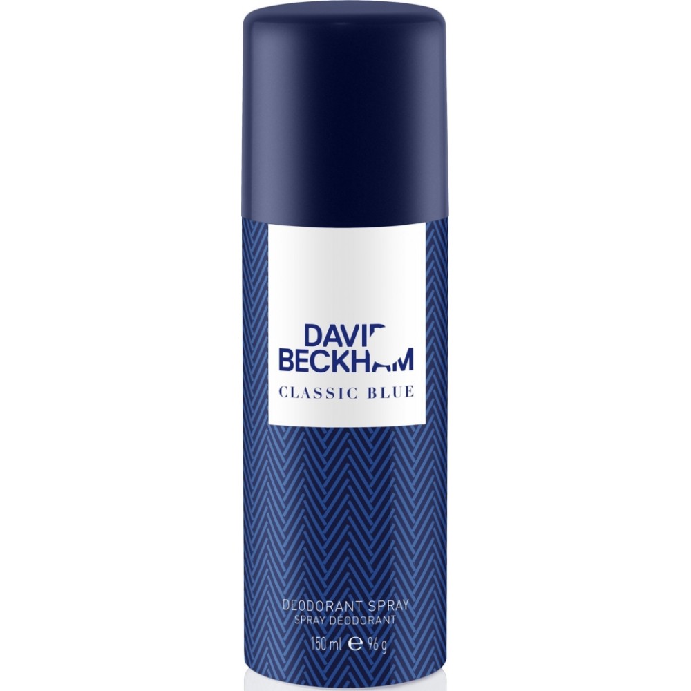 David Beckham Classic Blue deodorant spray for men 150 ml