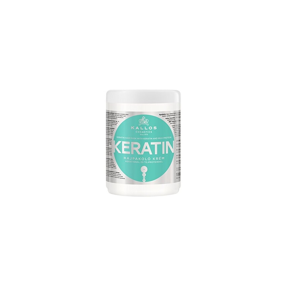 Kallos Keratin regenerating hair mask 1000 ml