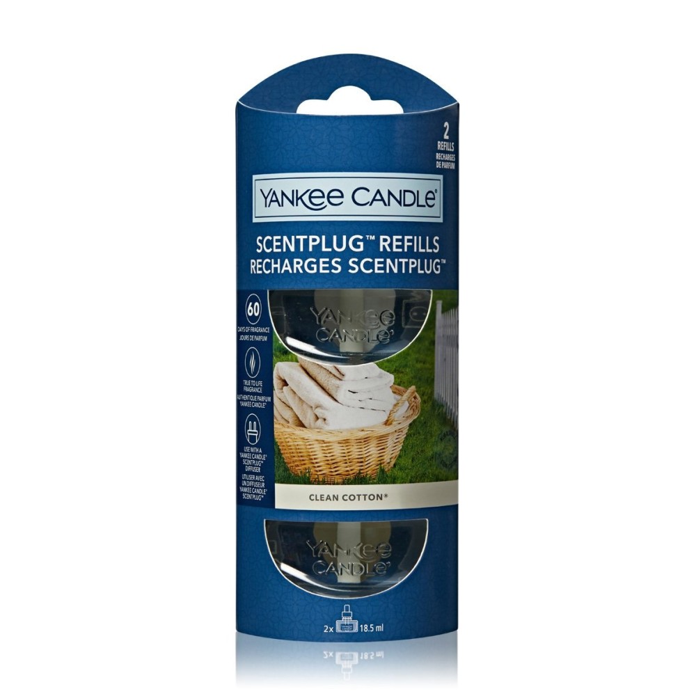 Yankee Candle Electric refill Clean Cotton filling 2x18,5 ml