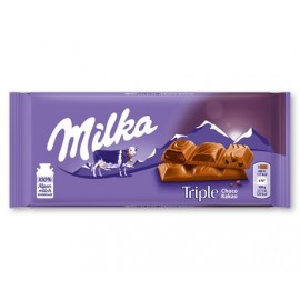 Milka Triple Choco Cocoa Chocolate 90 g / 3.0 oz